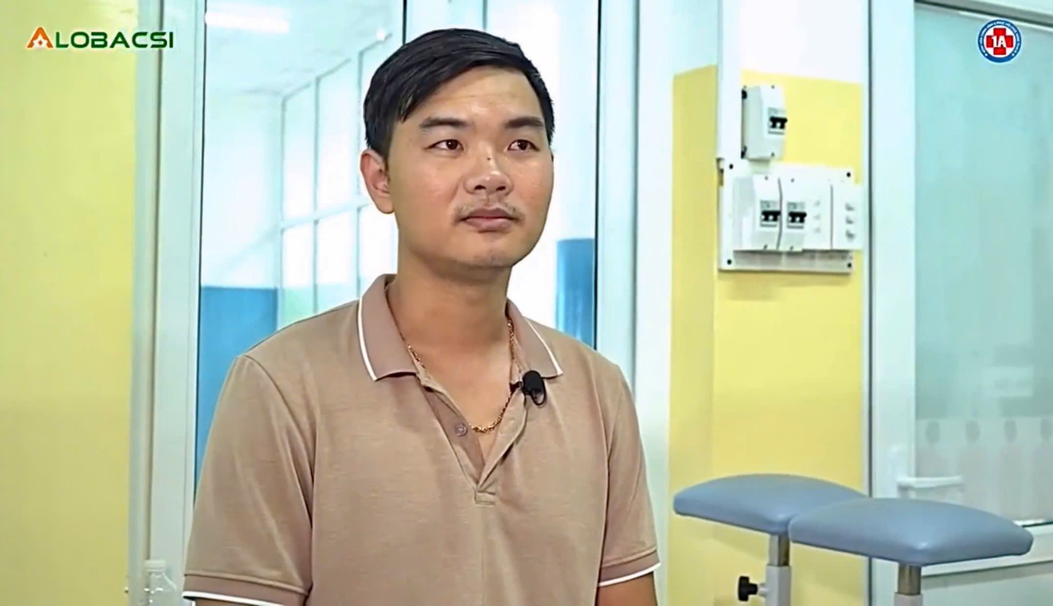 Chủ quan sau cú té tưởng chừng nhẹ, chàng trai trẻ bất ngờ phát hiện bệnh chỉ sau 1 tháng