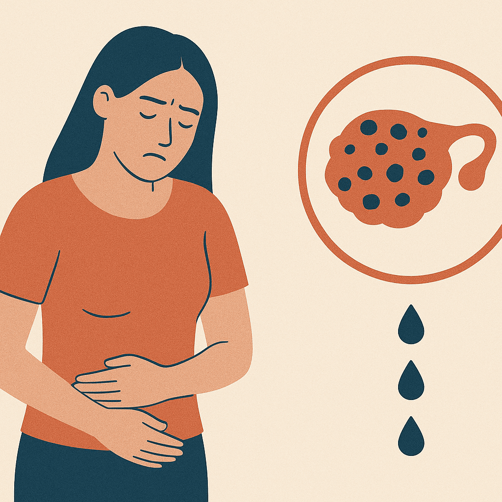 Dấu hiệu nào cho biết bản thân đang bị u buồng trứng đa nang?